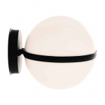 &Otilde;ue seinavalgusti Milagro Circulo, 60W, E27, IP44, must v., 23 cm x 20 cm