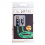 Kaabel Wizarding World Harry Potter, Lightning/USB A, 120 cm, roheline