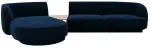 Mooduldiivan Micadoni Miley Blu86, sinine v., vasak, 300 x 145 cm x 70 cm