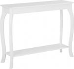 Konsoollaud Beliani Hartford, valge v., 100 cm x 31 cm x 80 cm