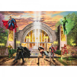Pusle Schmidt Thomas Kinkade Studios: Dc Justices League - Hall Of Justice, 1000 tk