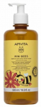 Laste du&scaron;igeel ja &scaron;ampoon Apivita Mini Bees, 500 ml