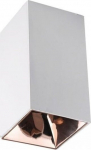 Valgusti seinale V-TAC 8584, GU10, 1 x 35 W, kuldne v./valge v.
