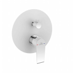 Peidetud du&scaron;isegisti Laveo Largo, valge/kroom