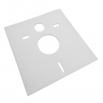 Paneel wc potile Laveo, plastik, 42 cm x 39 cm