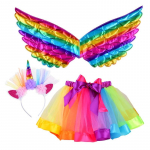 Karnevali aksessuaaride komplekt lastele, &uuml;kssarvik/haldjas-liblikas Jokomisiada ZA4804, mitmev&auml;rviline