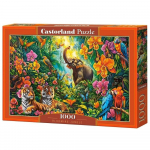 Pusle Castorland Blooming Jungle, 47 cm x 68 cm, 1000 tk, mitmev&auml;rviline