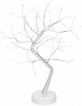 Dekoratsioon "Puit" Springos CL0861 LED-valgustusega, 45 cm, valge v.