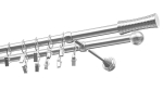 Kardinapuu komplekt Olimp Walec, 200 cm, &Oslash; 19 mm, h&otilde;be v.