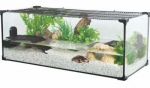 Akvaarium Zolux Karapas Aqua 309527, l&auml;bipaistev v./must v., varustusega, 45 l