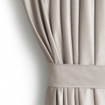 &Ouml;&ouml;kardin Restilo Velvet 120041517, cool beige, 140 cm x 270 cm