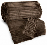 Pleed Nina K187-04, tumepruun, 220 cm x 200 cm