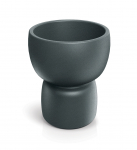 Lillepott Prosperplast DUALA ROUND TDR60-107GR, plastik, &Oslash; 58 cm, hall v.