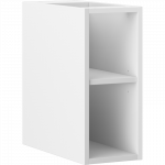 Kapiraam, koos riiuliga Mexen Box-A, 44.2 cm x 20 cm, 47 cm, valge matt v.