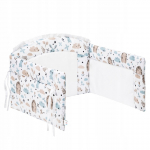 Kaitsepiire Slim Hedgehog, pruun/valge/helesinine, 70 cm x 30 cm