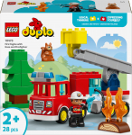 Konstruktor LEGO&reg; DUPLO&reg; Town Tulet&otilde;rjeauto vooliku ja tulet&otilde;rjujaga 10473, 28 tk