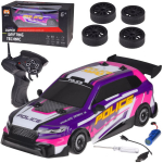 Rc politseiauto Super Drifting Technic, 1:20, violetne