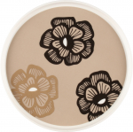 Taldrik magustoidu Maku Sarka Patula, &Oslash; 20 cm, pruun v.