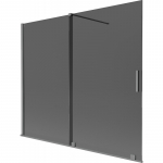 Vannisein Mexen Velar, 180 cm x 150 cm, gun metal v./toonitud