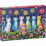 Pusle CherryPazzi Cute Whiskers 31285, 50 cm x 70 cm, 1000 tk, mitmev&auml;rviline