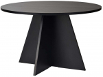 S&ouml;&ouml;gilaud Nordure Virella, must v., 120 cm x 120 cm x 75 cm