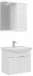 Vannitoa m&ouml;&ouml;bli komplekt Kalune Design Purus, valge v., 50 cm x 65 cm x 58 cm