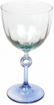 Veiniklaaside komplekt Hermia Elite, klaas, 0.27 l, 4 tk, sinine v.