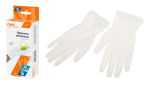 Kindad lateks Simple Solution 00968, valge v., S, 10 tk