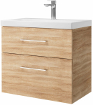 Vannitoakapp valamuga Riva SA63-22, sonoma tamm v., 36.5 cm x 63.5 cm x 60 cm