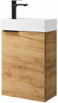 Vannitoakapp valamuga Riva SA40A-5, gold craft oak v., 22 cm x 40 cm x 64 cm