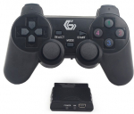M&auml;ngukontroller Gembird Wireless Dual Vibration PS2/PS3/PC