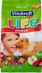 V&auml;ikeloomade toit Vitakraft Life Power, merisigadele/hiirtele/rottide jaoks, 0.6 kg