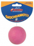 M&auml;nguasi koerale, pall Record Rubber Ball, &Oslash; 6.5 cm, roosa