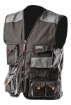 Vest NEO, must v., XL suurus