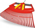 Lehereha lehvik Wolf-Garten 4in1 Leaf Rake, varreta
