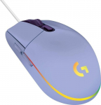 Juhtmega m&auml;nguhiir Logitech G203 Lightsync, violetne v.