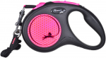 Automaatne jalutusrihm Flexi New Neon, roosa v., M 5m