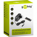 S&uuml;learvuti laadija Goobay Universal Power Supply 54799, 36 W, 100 - 240 V, 1.6 m