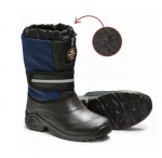 Lumesaapad meeste, pika s&auml;&auml;rega, soojustusega, sinine v./must v., 43 suurus