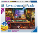 Pusle Ravensburger Fans Puzzle Room 16444, 80 cm x 60 cm, 750 tk, mitmev&auml;rviline
