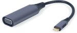 Adapter Gembird USB-C - VGA USB-C male, VGA female, 0.15 m, hall
