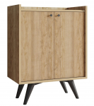 Kapp Kalune Design Seul 811MDD4141, tamm v./must v., 40 cm x 70 cm x 91.5 cm