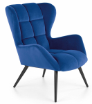 Tugitool Tyrion, must v./s&uuml;gavsinine v., 75 cm x 86 cm x 91 cm