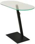 Kohvilaud Kalune Design Lungo, must v., 70 cm x 35 cm x 75 cm