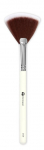 V&auml;ike hari, p&otilde;sepuna jaoks Dermacol Fan Brush D59 79991, valge v.