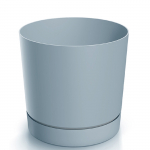 Lillepott Tubo P 378225, plastik, hall v.