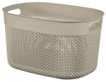 Hoiukorv, pesule /esemete hoidmiseks/m&auml;nguasjade jaoks Curver Filo, 18 l, beež v., 38 x 28 x 22 cm