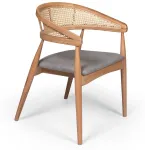 S&ouml;&ouml;gitoa tool Kalune Design Belen 117FRF1214, matt, pruun v./beež v., 49 cm x 54 cm x 78 cm