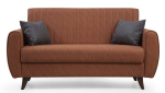 Diivanvoodi Hanah Home Alkon Alkon, punane v., 158 x 77 cm x 86 cm