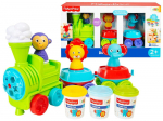 Plastiliini komplekt Mattel Fisher Price Dough Train, mitmev&auml;rviline